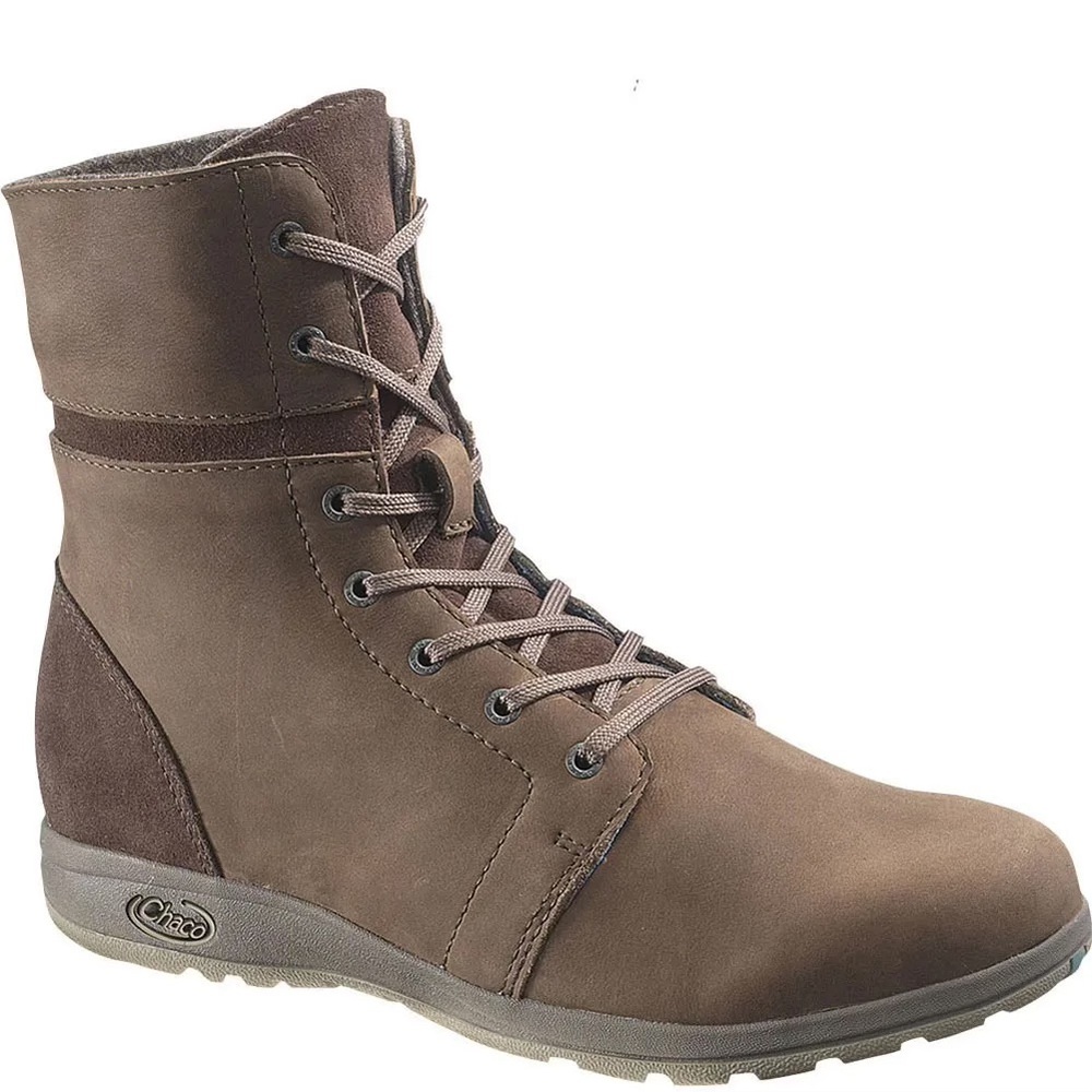 Chaco Natilly Brown Leather Boots